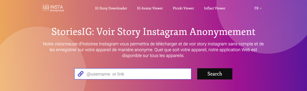 Storiesig : L’outil pour visionner anonymement n’importe quel compte Instagram !
