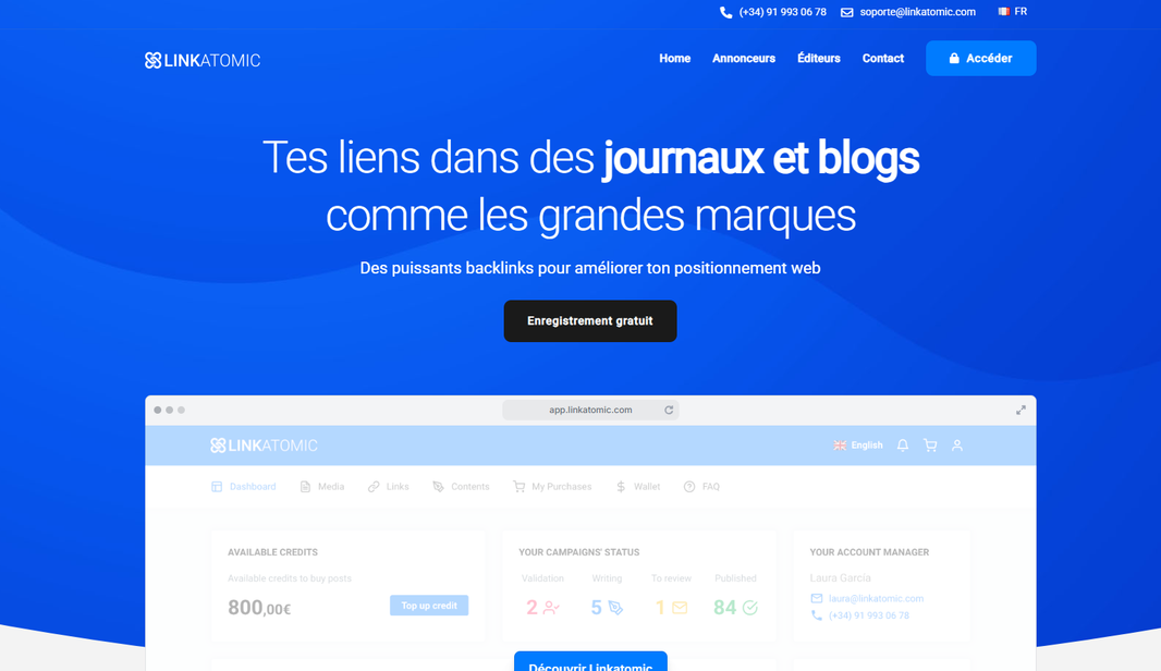 Avis Linkatomic : La plateforme de netlinking pour une visibilité accrue