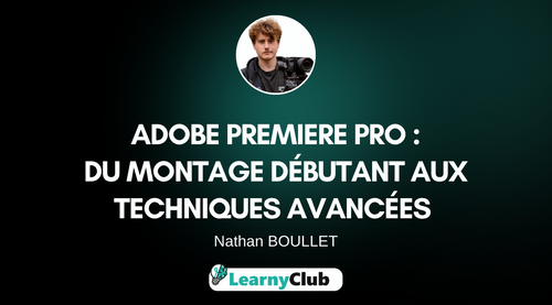 Adobe Premiere Pro : De Débutant à Pro – Maîtrisez le Montage Vidéo sans Limites