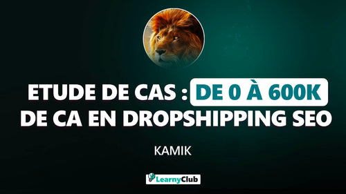 Étude de cas : de 0 à 600K€ de CA en dropshipping SEO avec Shopify