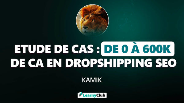 Étude de cas : de 0 à 600K€ de CA en dropshipping SEO avec Shopify