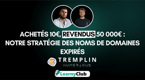 Achetés 10€, Revendus 50 000€ : Découvrez le Business des Noms de Domaines Expirés