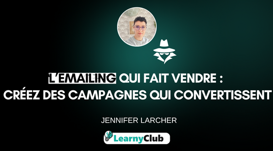 L’emailing qui fait vendre — Jennifer Larcher